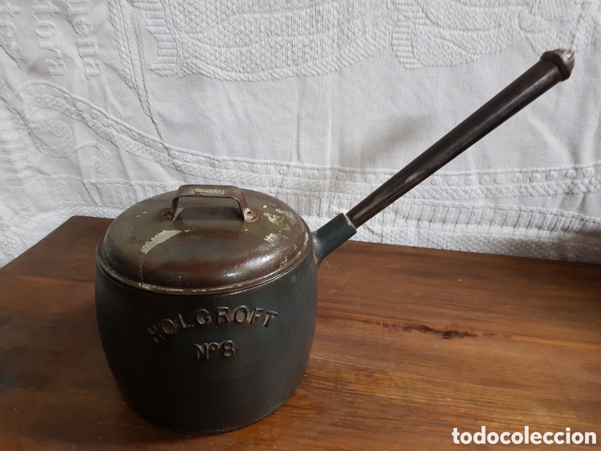Antig&uuml;edades: Olla Holgroft n&deg;8 de hierro - Foto 1