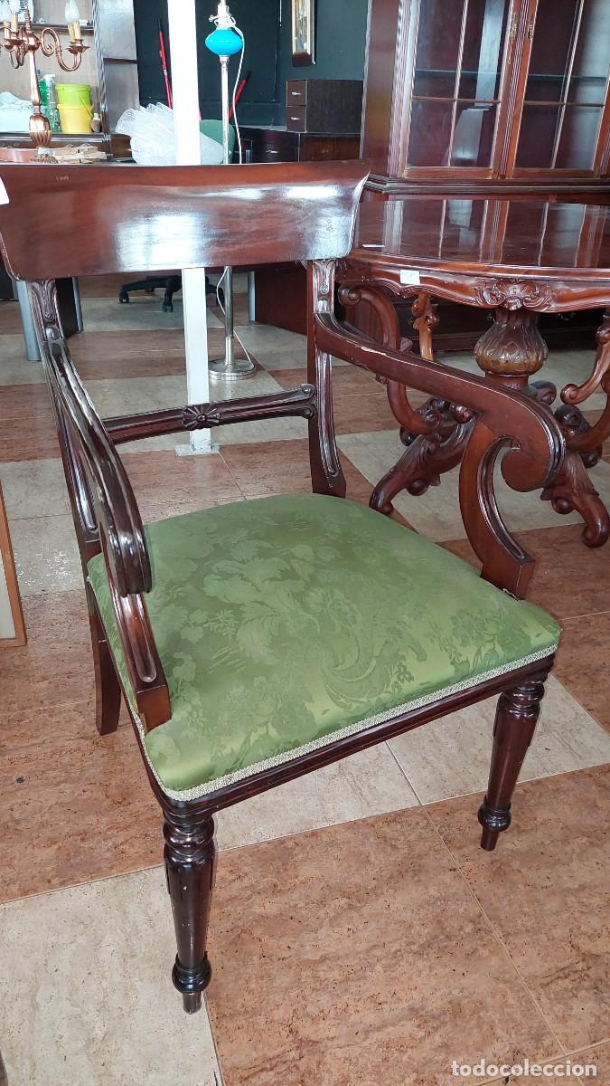 Antig&uuml;edades: Pareja de butacas estilo Regency - Foto 2