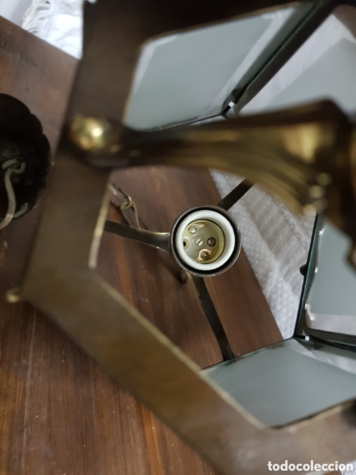 Antig&uuml;edades: Farol,Lampara de techo hexagonal - Foto 4
