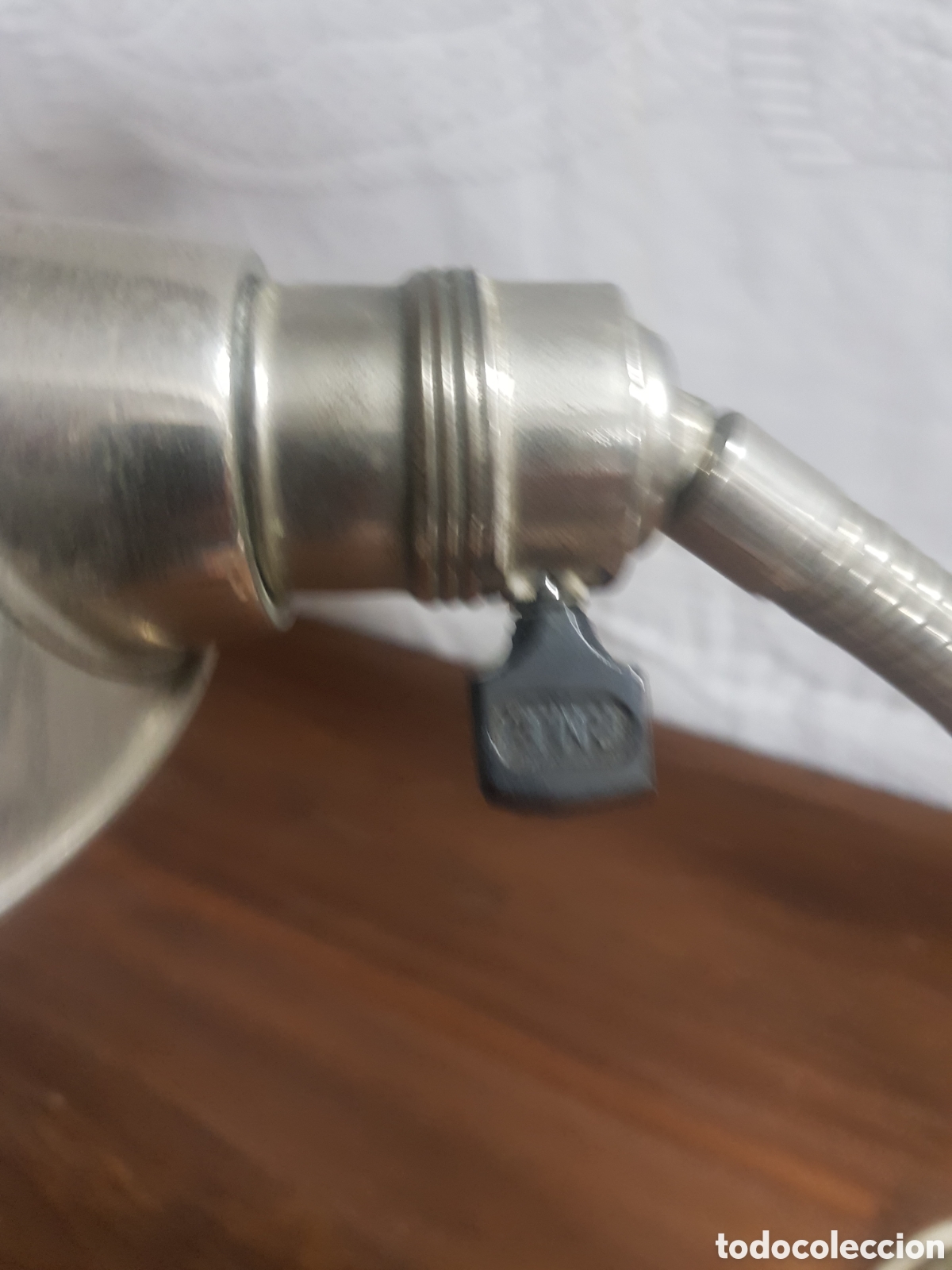Antig&uuml;edades: Flexo metal niquelado - Foto 2