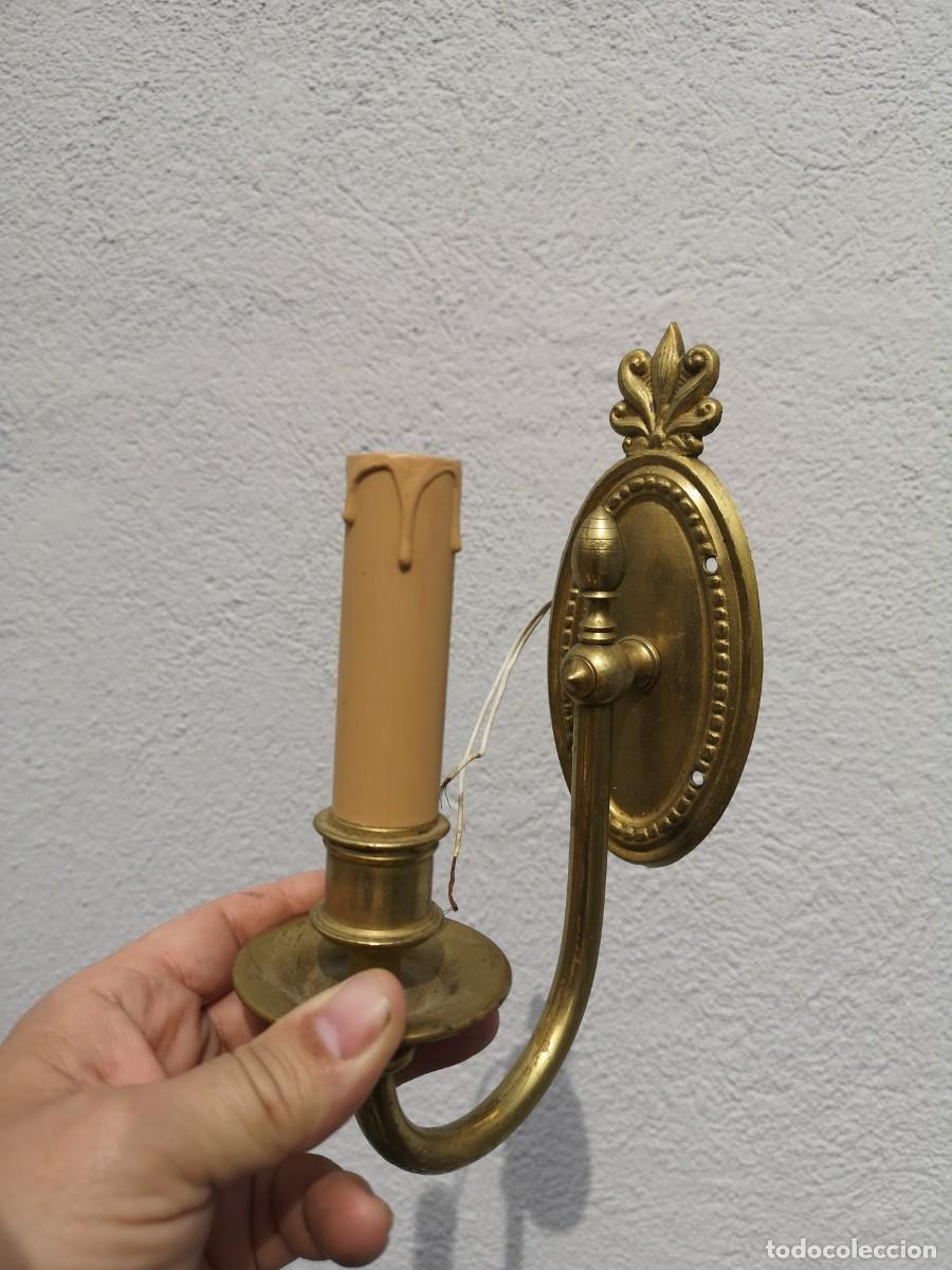 Antig&uuml;edades: Lampara/aplique antiguo - Foto 1