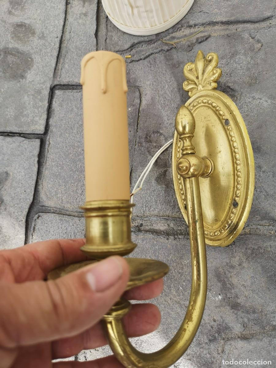 Antig&uuml;edades: Lampara/aplique antiguo - Foto 3