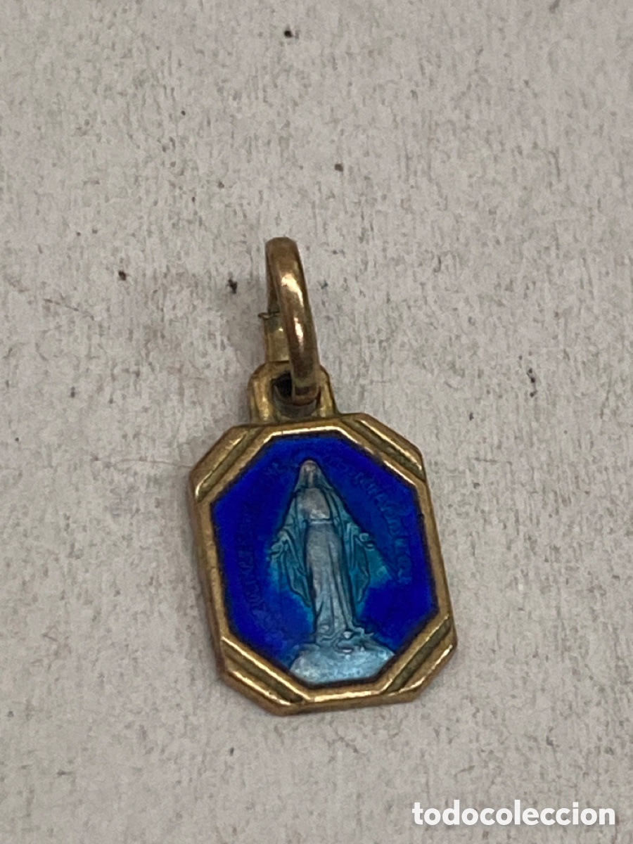 Antig&uuml;edades: Medalla de plata religiosa - Foto 1