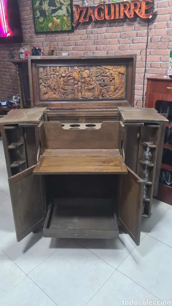 Antig&uuml;edades: Mueble bar oriental del siglo 20 - Foto 1