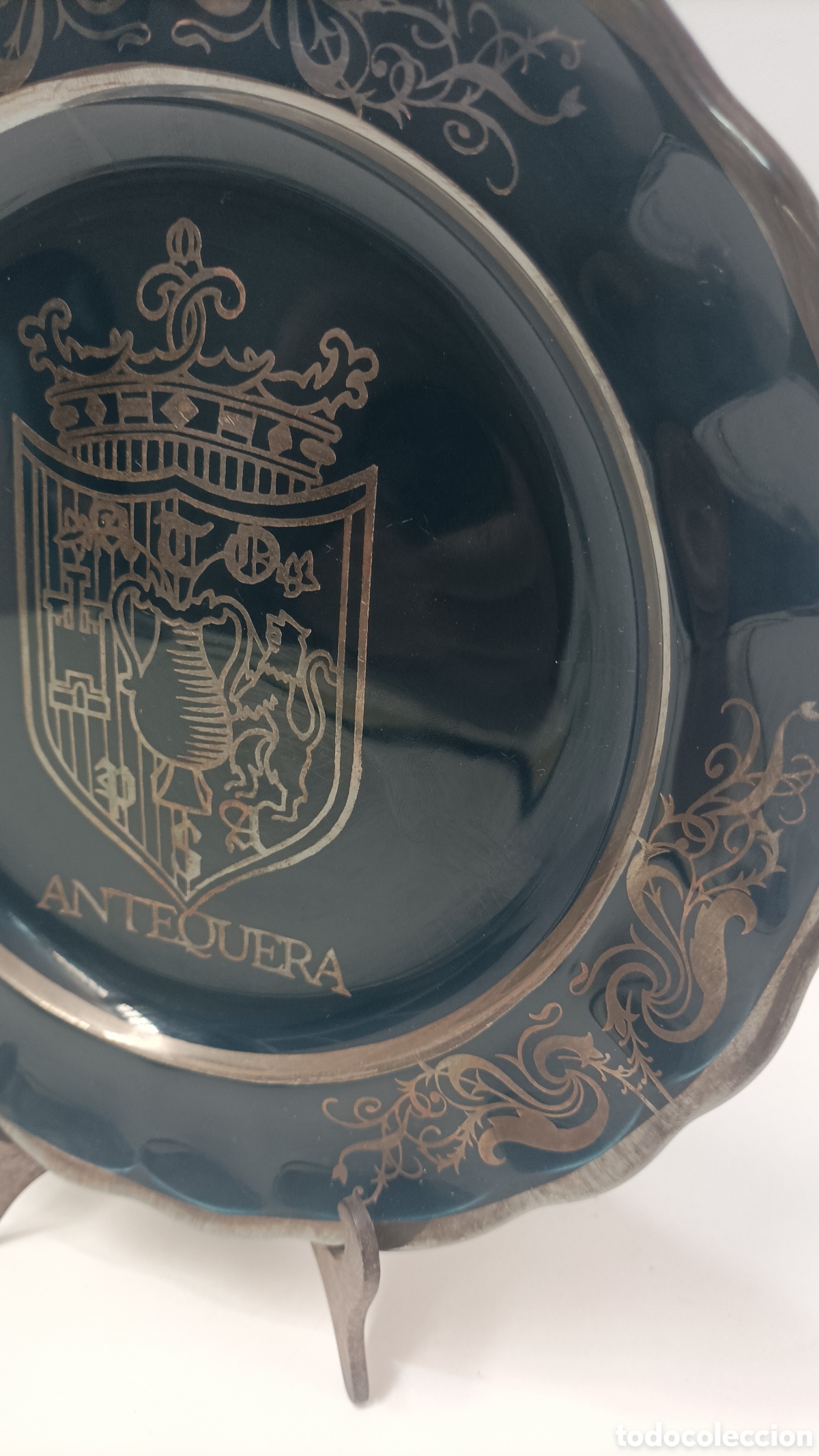 Antig&uuml;edades: Plato decorativo de Antequera - Foto 4
