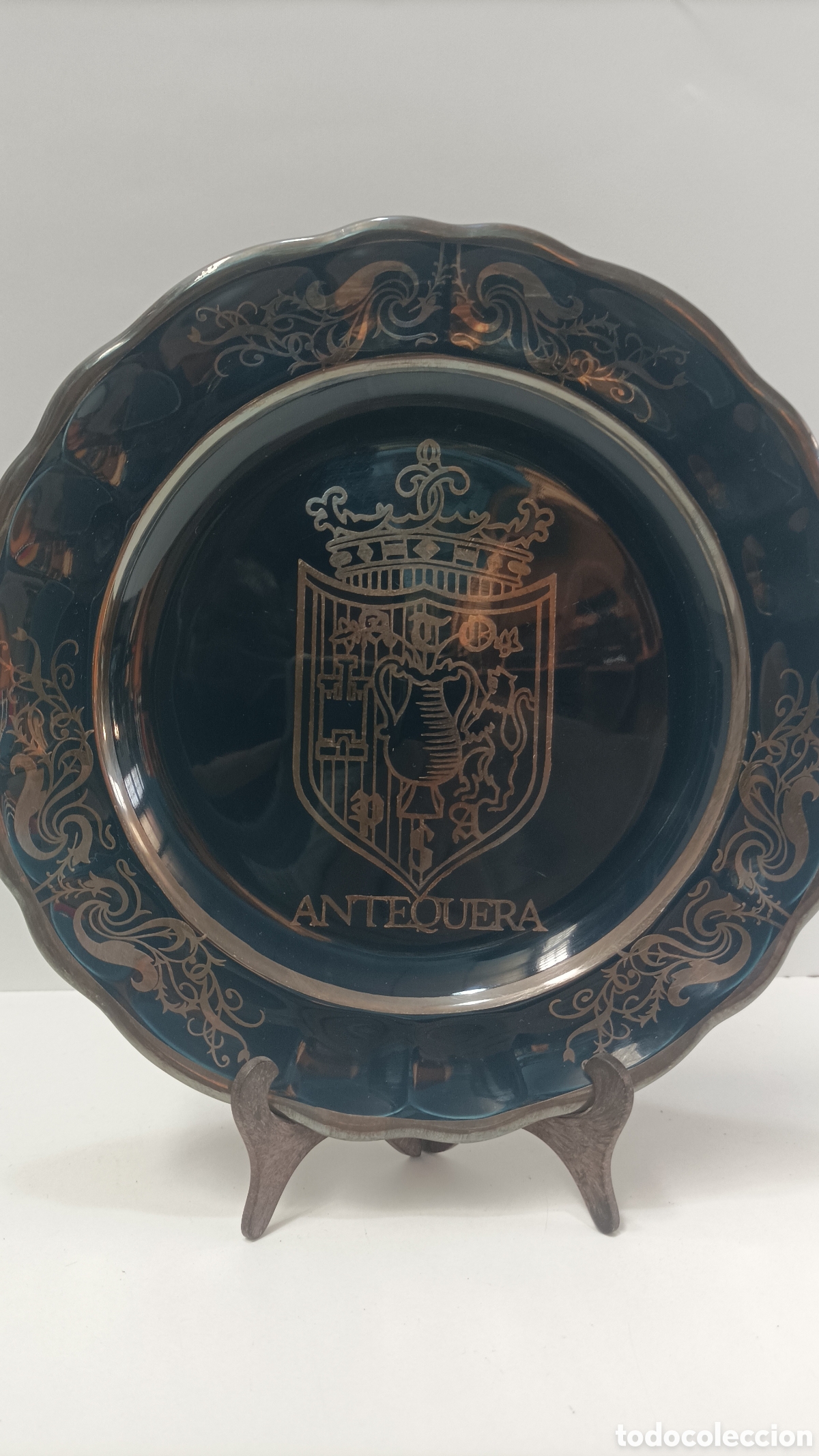 Antig&uuml;edades: Plato decorativo de Antequera - Foto 5