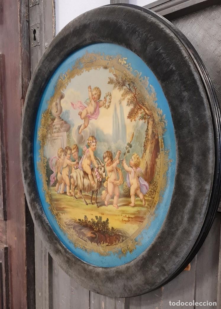Antig&uuml;edades: Placa de pared Sevres Luis XV - Foto 3