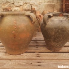 Antigüedades: LOTE PUCHEROS TOBED, ZARAGOZA. Lote 401034204
