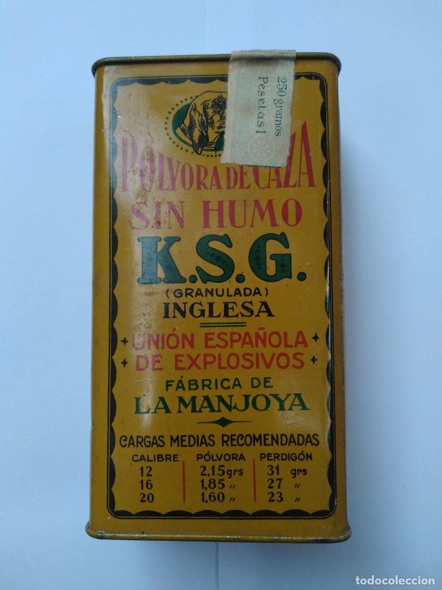 Antig&uuml;edades: Lata de polvora - Foto 2