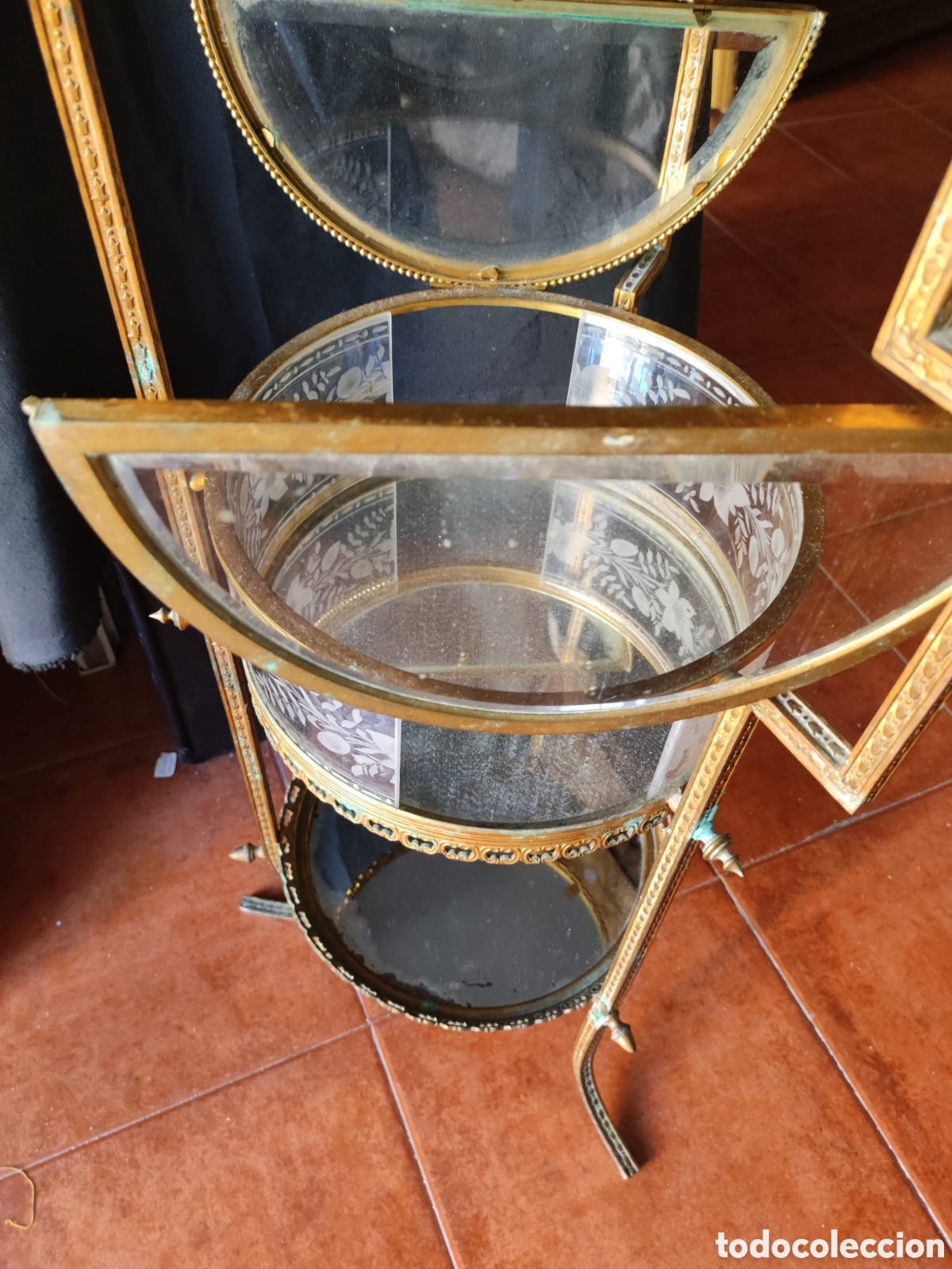 Antig&uuml;edades: Soporte siglo XIX - Foto 3