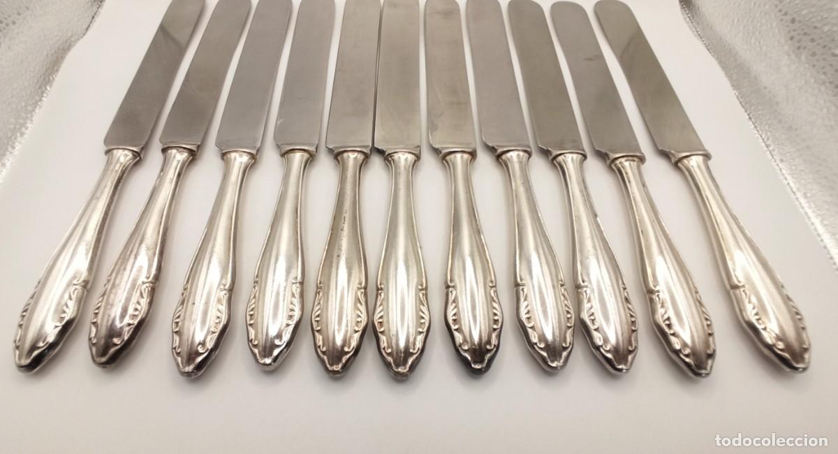 Antig&uuml;edades: CUCHILLOS ANTIGUOS PLATA - Foto 3