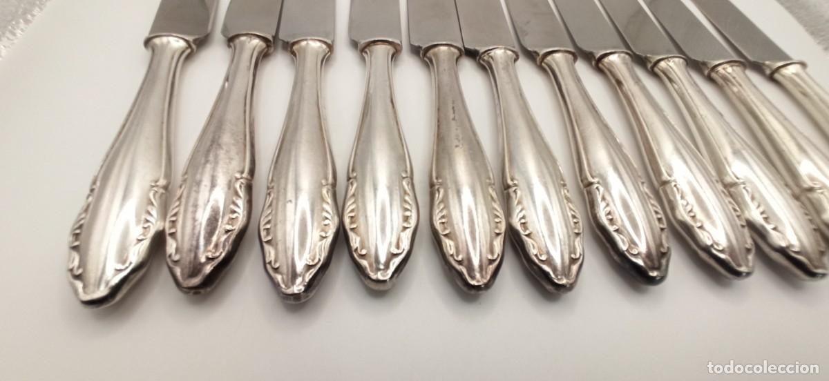 Antig&uuml;edades: CUCHILLOS ANTIGUOS PLATA - Foto 4