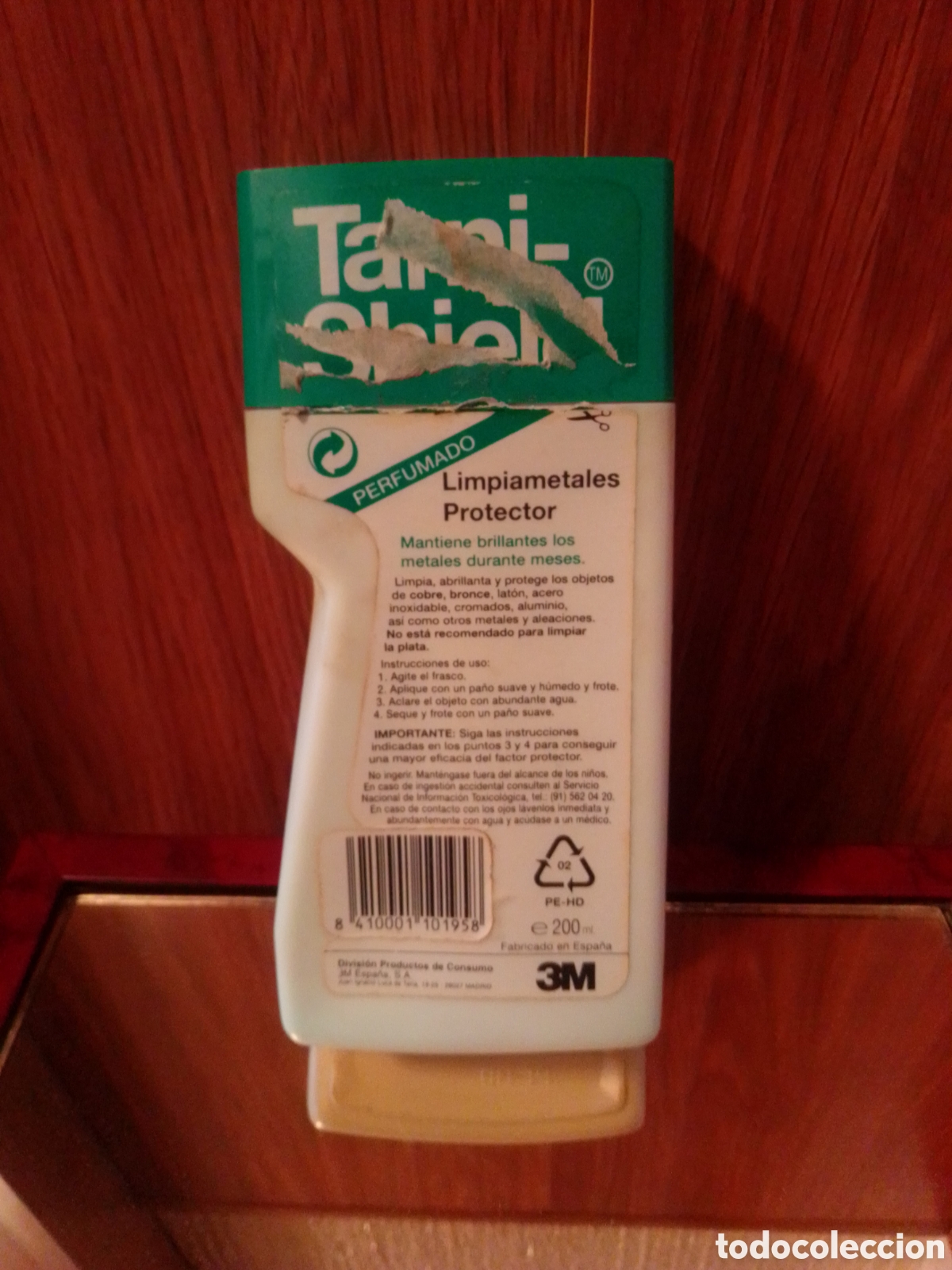 Antig&uuml;edades: ANTIGUO BOTE TARNI-SHIELD &trade;(VACIO)-ATREZZO - Foto 2
