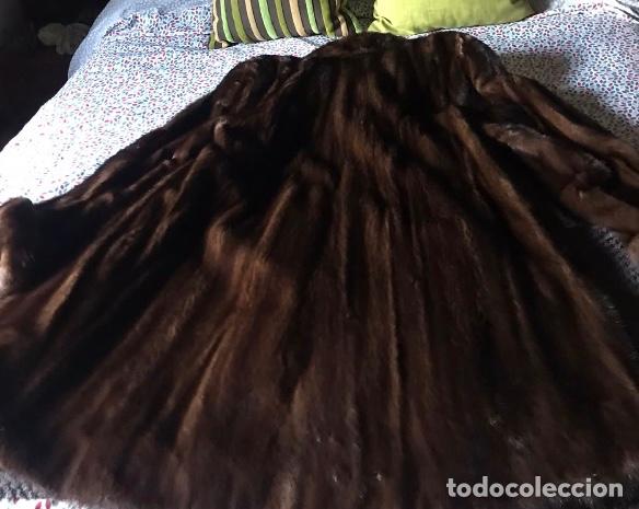 Antig&uuml;edades: Abrigo lomos vison nuevo - Foto 8