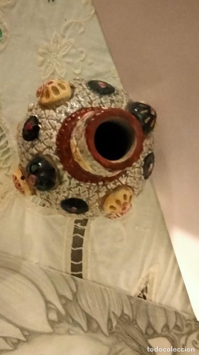 Antig&uuml;edades: Botella sake o florero ceramica - Foto 2