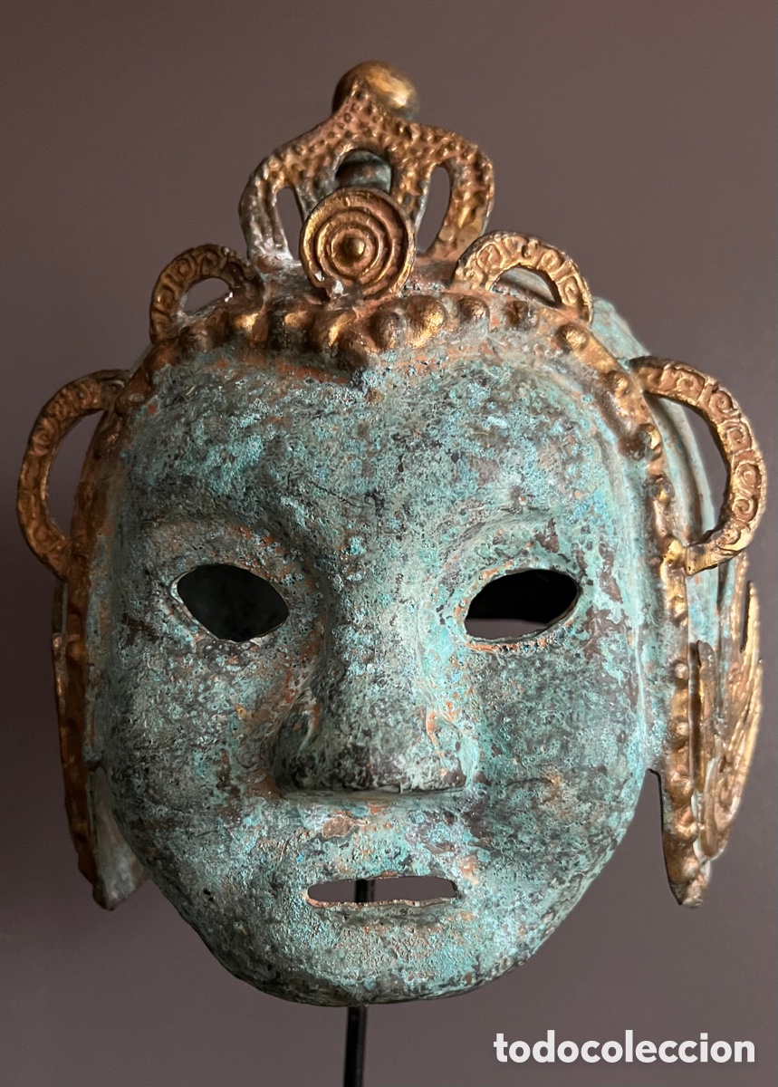 Antig&uuml;edades: Corona y M&aacute;scara de bronce - Foto 7