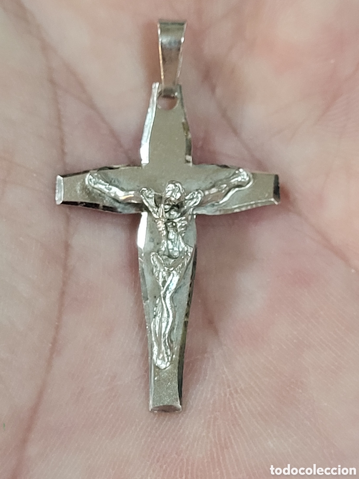Antig&uuml;edades: BONITO CRUZ PLATA - Foto 2