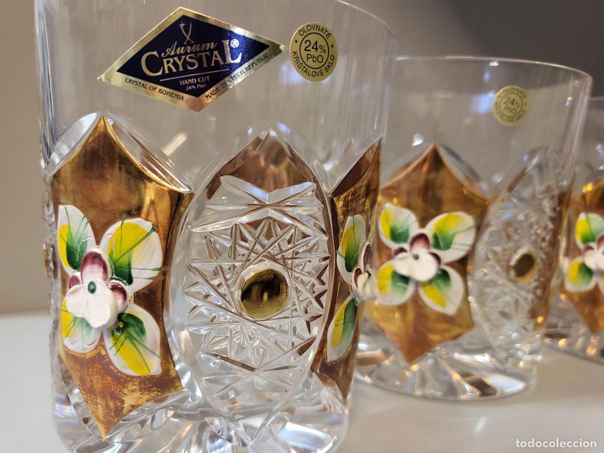 Antig&uuml;edades: Bicchiere per cognac &rdquo;Caezar crystal bohemiae&rdquo; 4pz - Foto 2