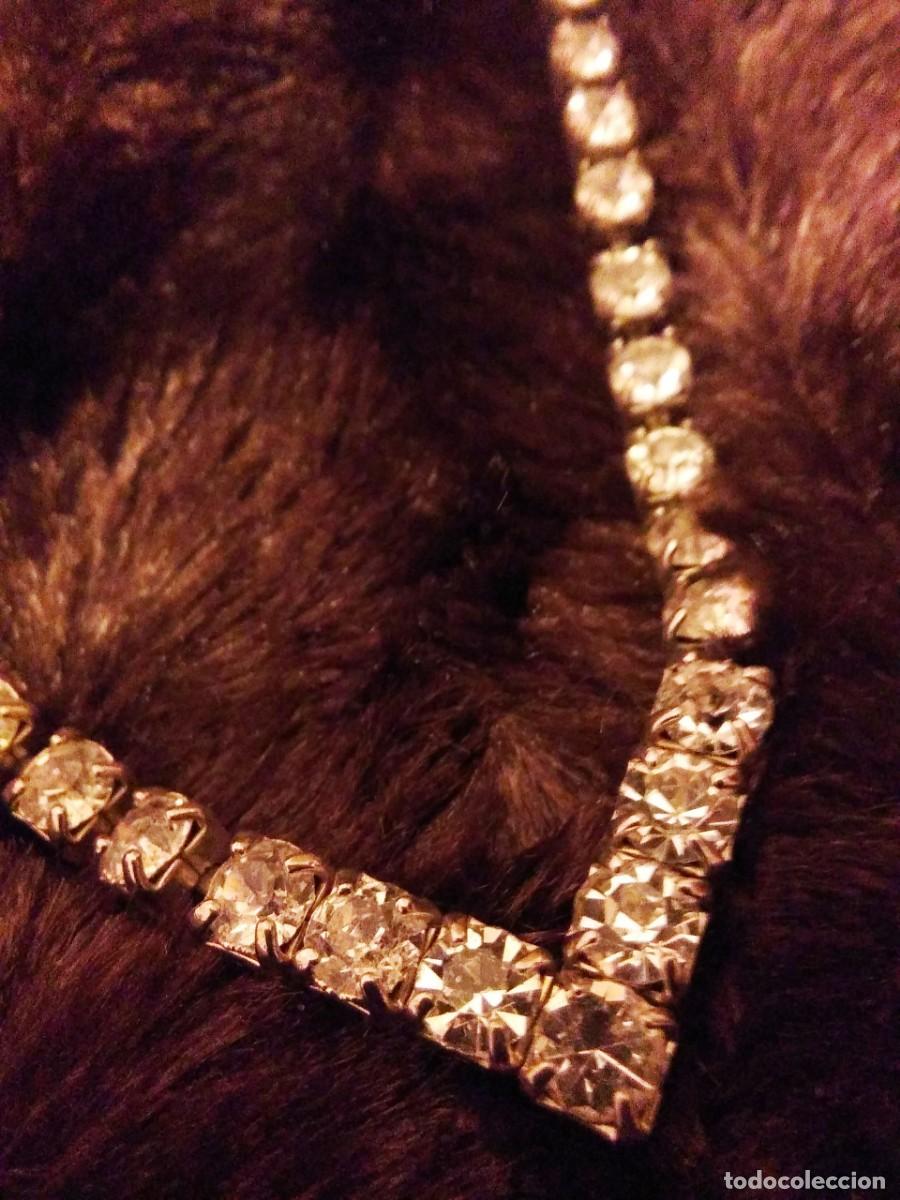 Antig&uuml;edades: Collar de piedras de cristal - Foto 4