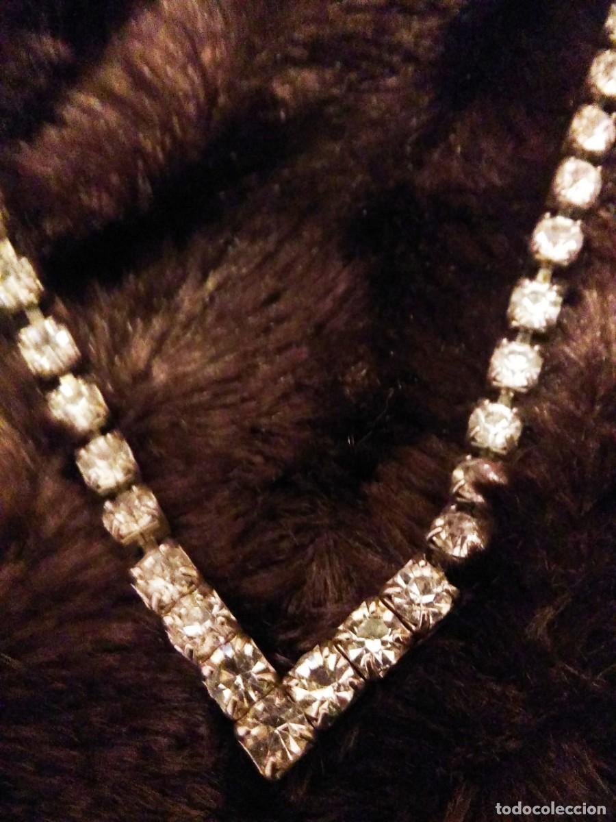 Antig&uuml;edades: Collar de piedras de cristal - Foto 8