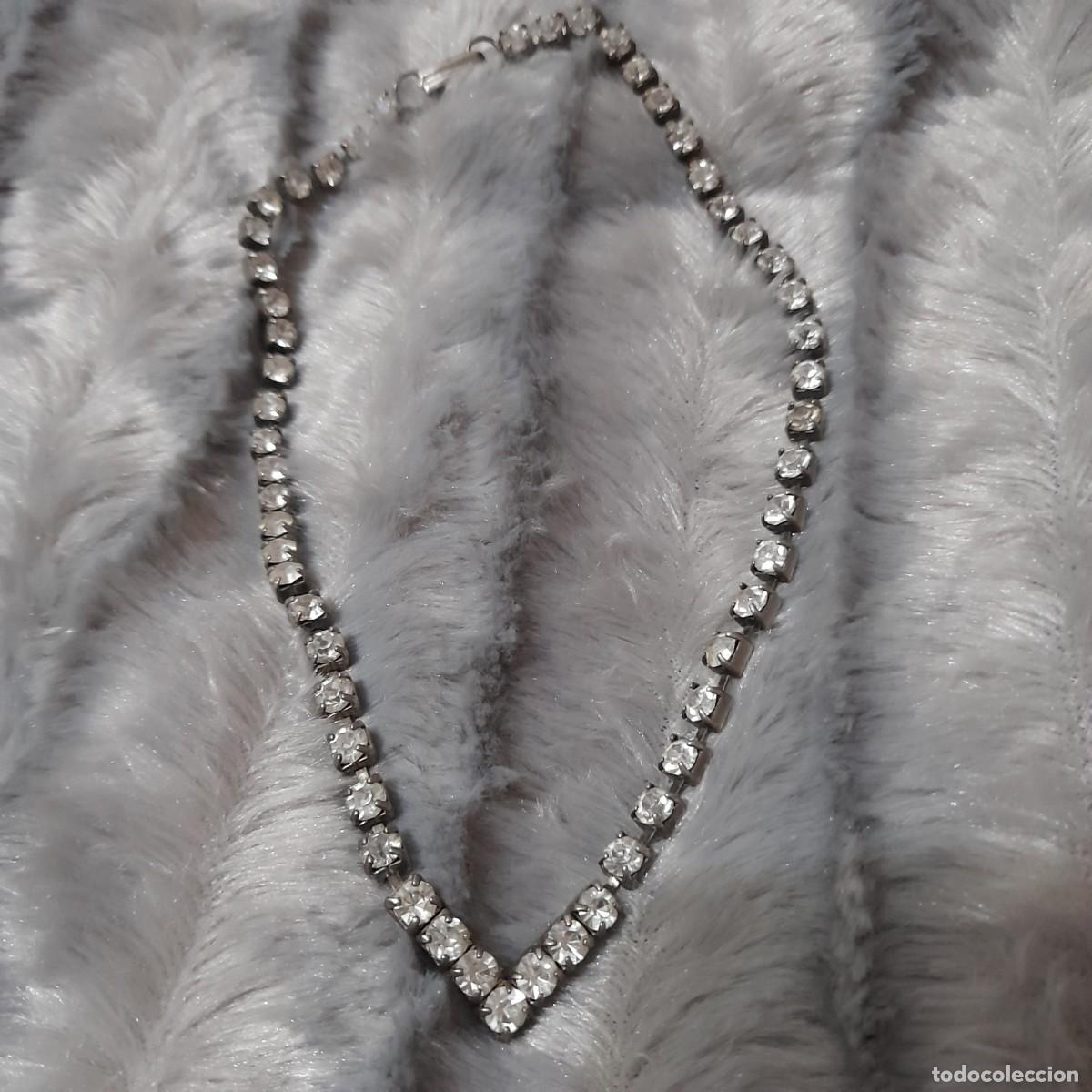 Antig&uuml;edades: Collar de piedras de cristal - Foto 9