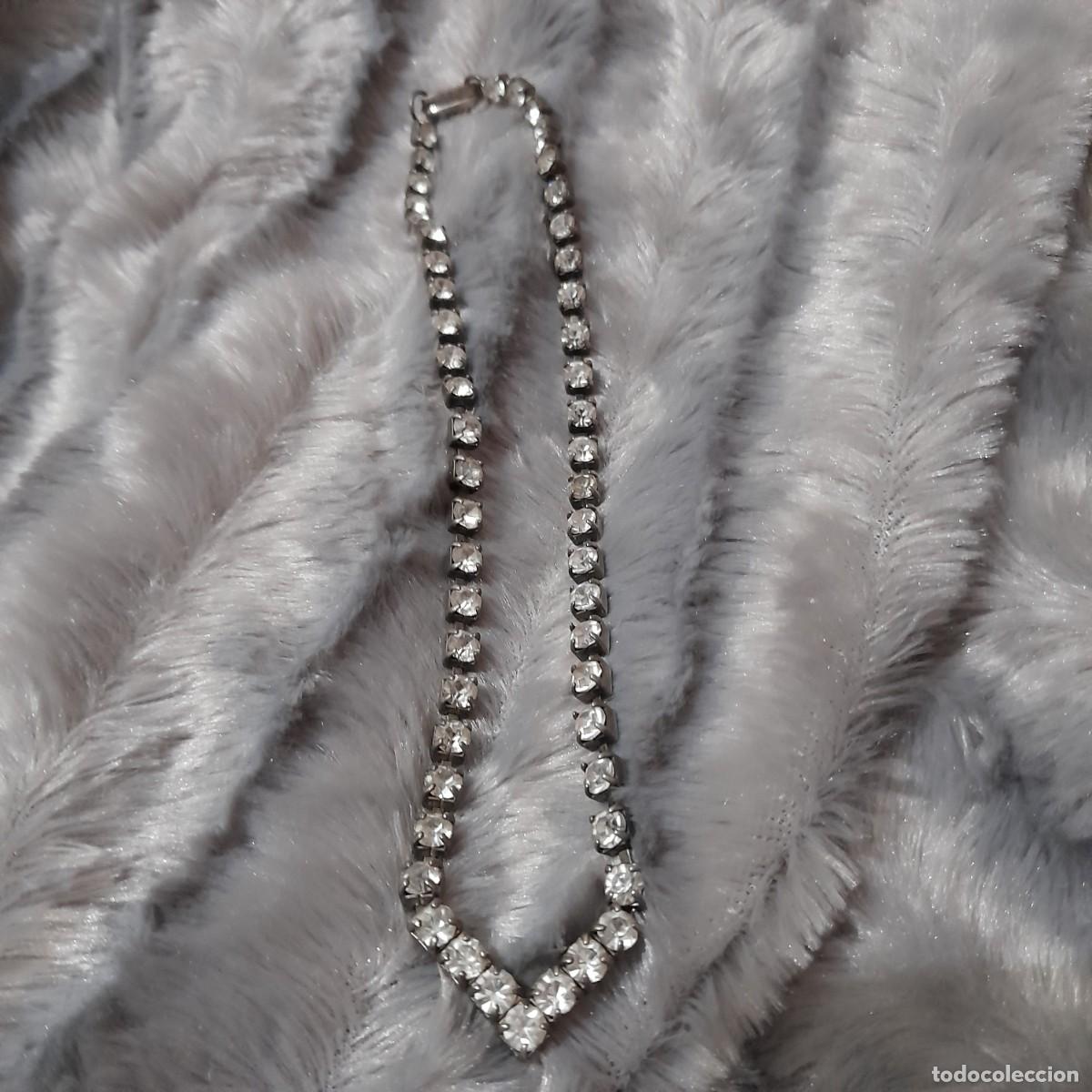 Antig&uuml;edades: Collar de piedras de cristal - Foto 11