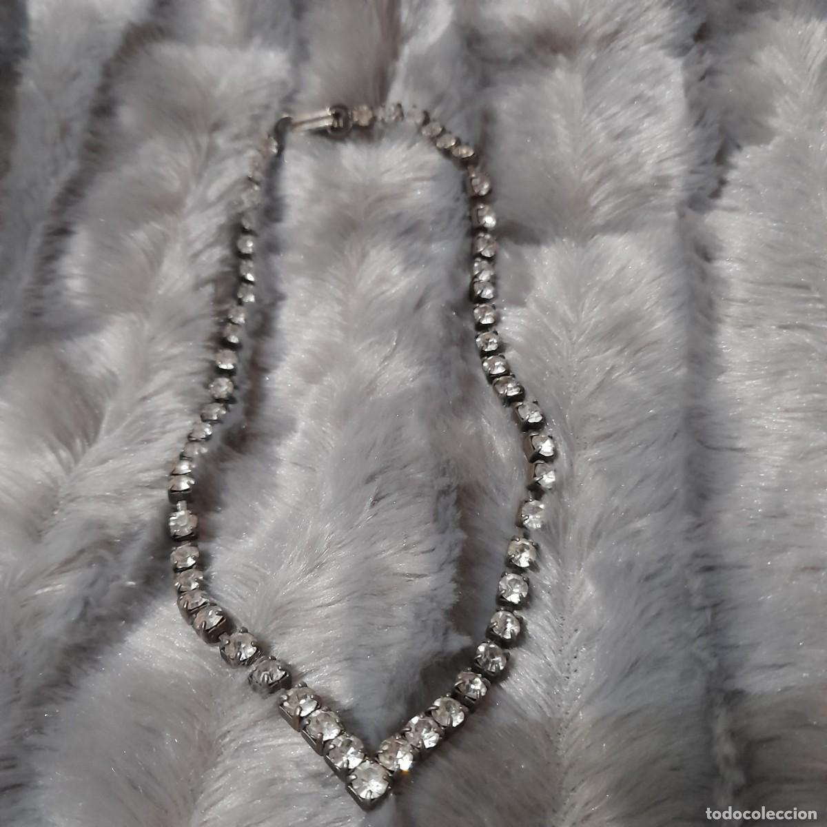 Antig&uuml;edades: Collar de piedras de cristal - Foto 12