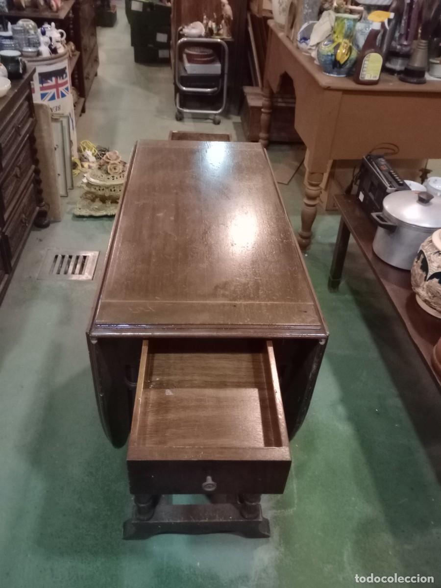 Antig&uuml;edades: mesa de alas - Foto 3