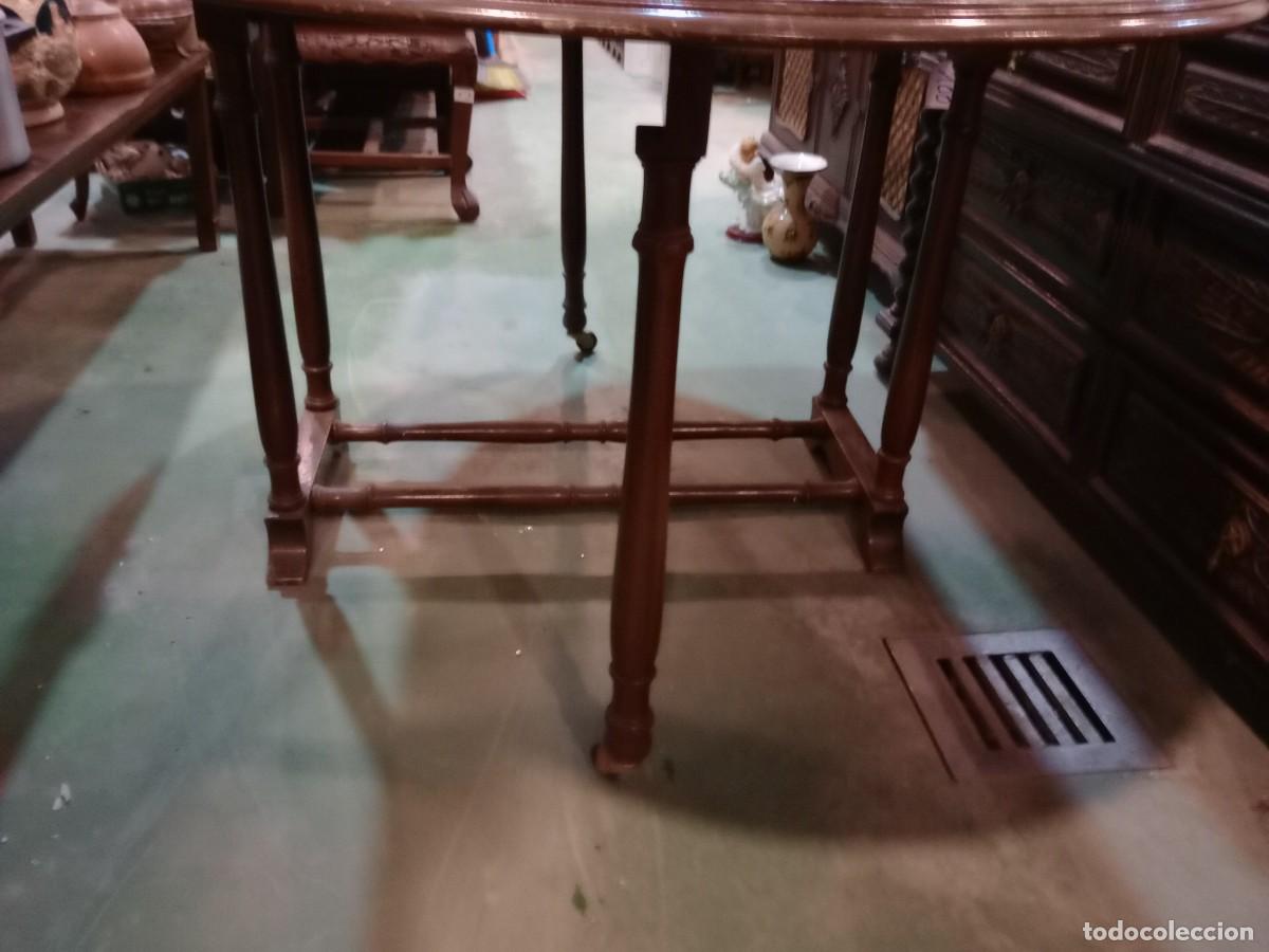 Antig&uuml;edades: mesa de alas - Foto 7