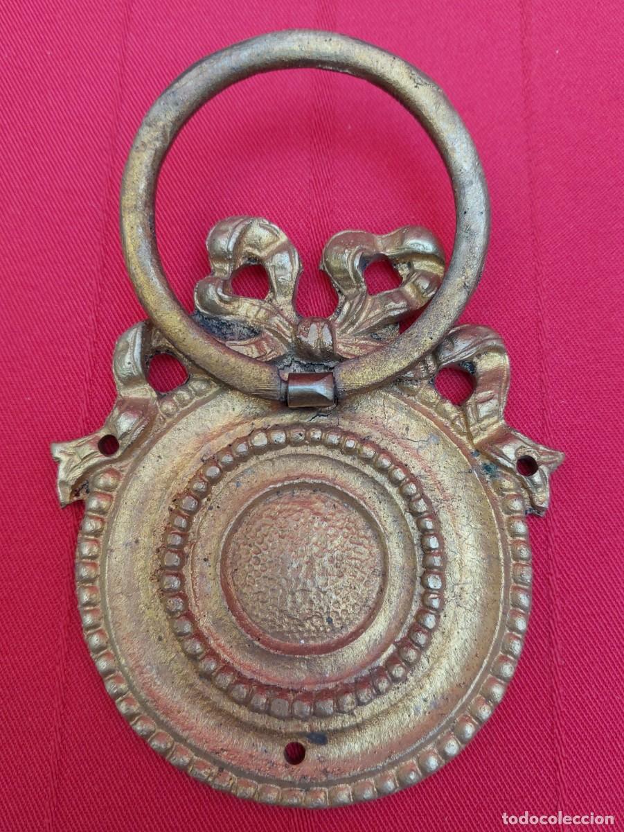 Antig&uuml;edades: TIRADOR DE BRONCE LUIS XVI - Foto 3