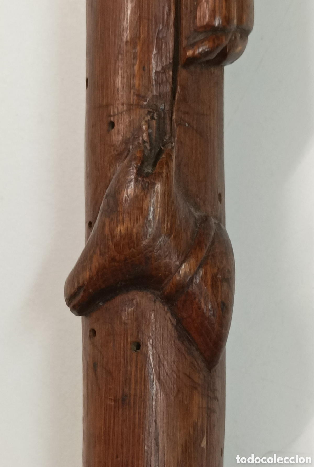 Antig&uuml;edades: Bast&oacute;n arte popular pastoril - Foto 17