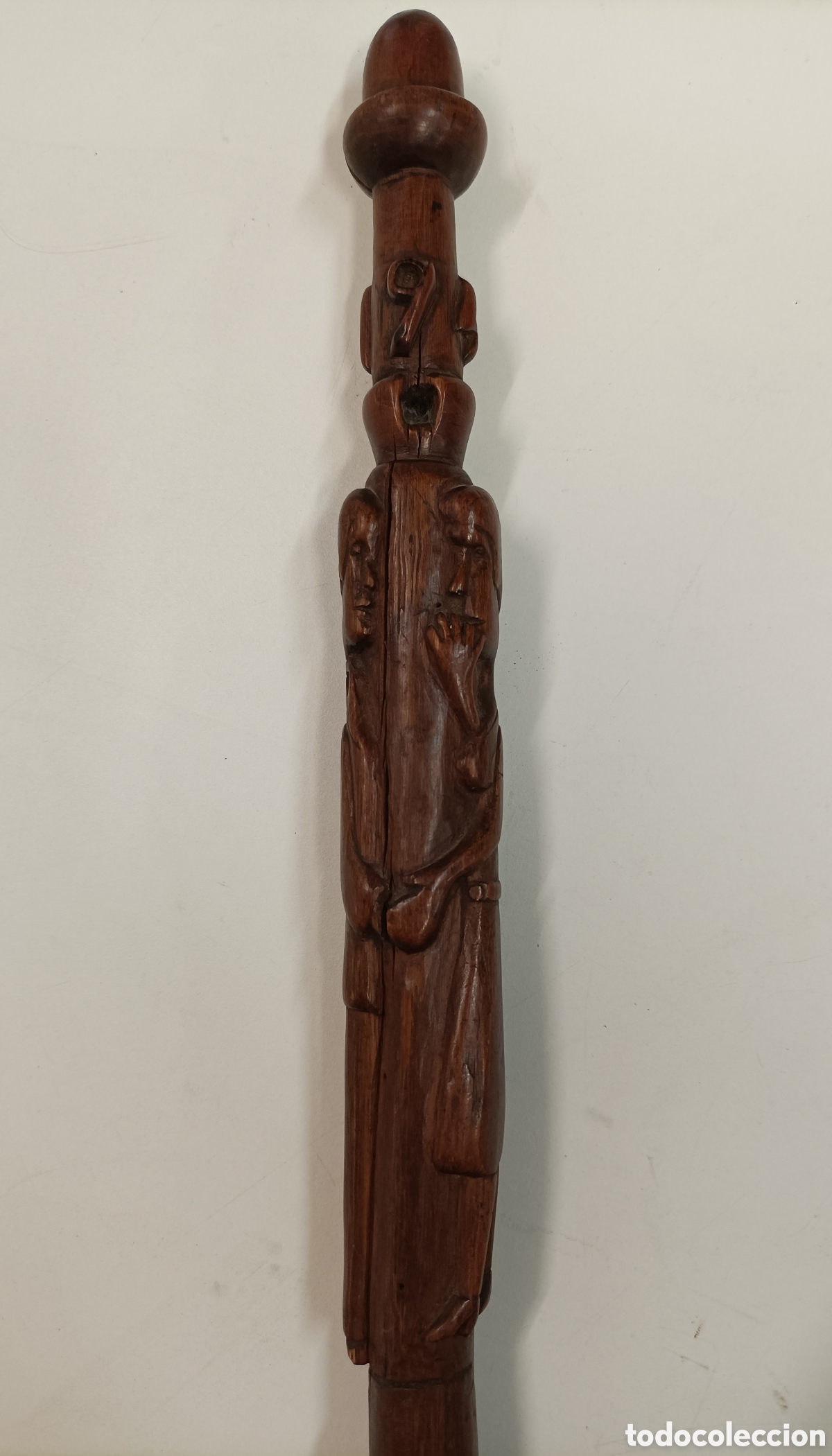 Antig&uuml;edades: Bast&oacute;n arte popular pastoril - Foto 2