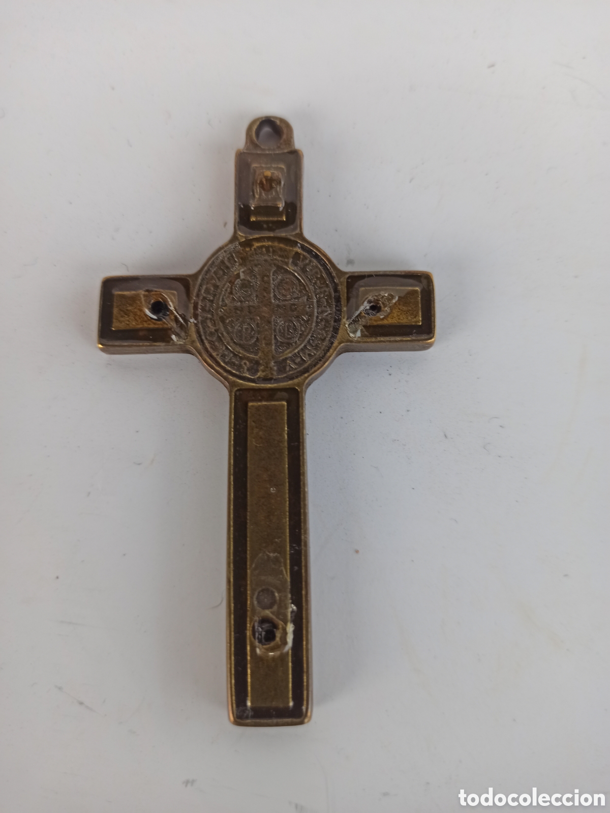 Antig&uuml;edades: Peque&ntilde;o crucifijo - Foto 2