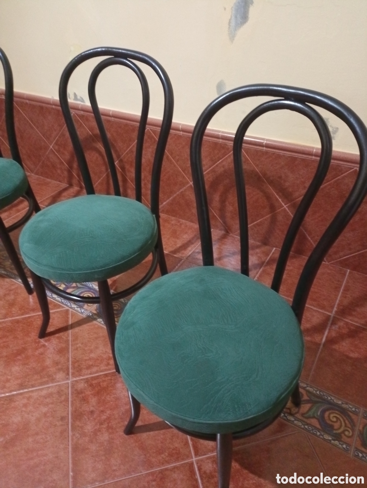 Antig&uuml;edades: Juego 4 sillas Thonet - Foto 2