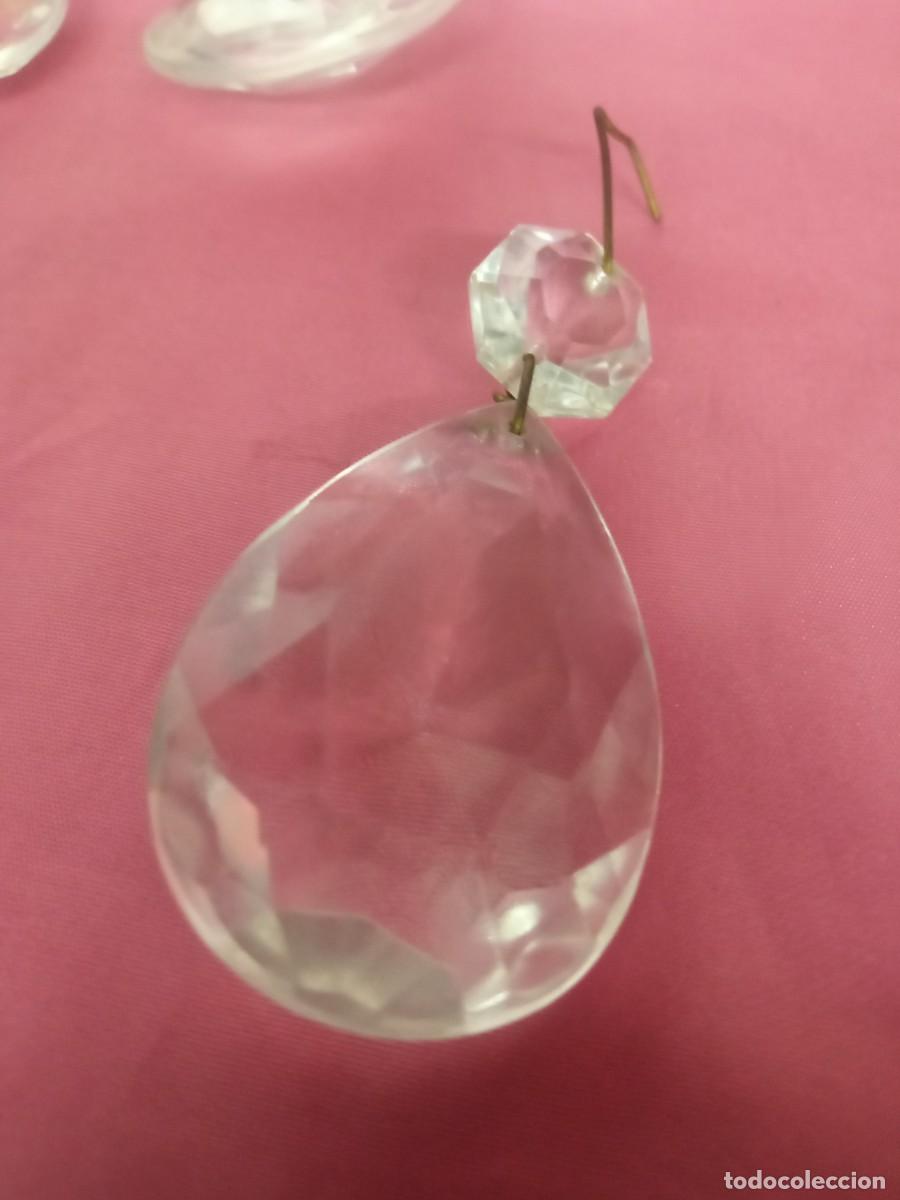 Antig&uuml;edades: J. De 6 l&aacute;grimas cristal - Foto 2