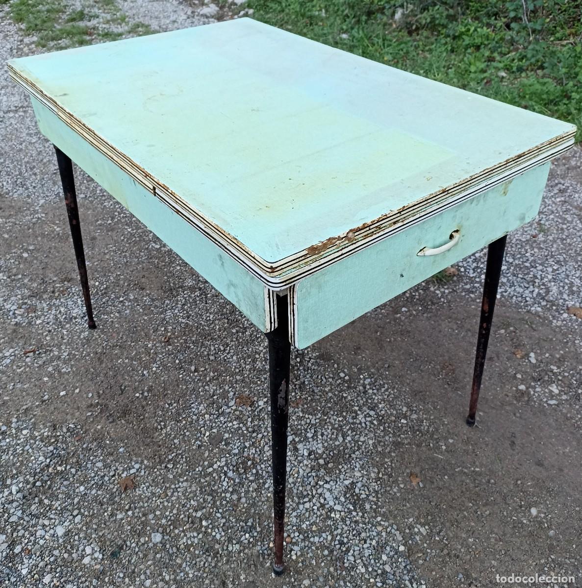 Antig&uuml;edades: Mesa cocina vintage - Foto 2