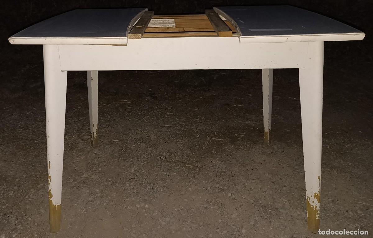 Antig&uuml;edades: Mesa vintage cocina a restaurar - Foto 2