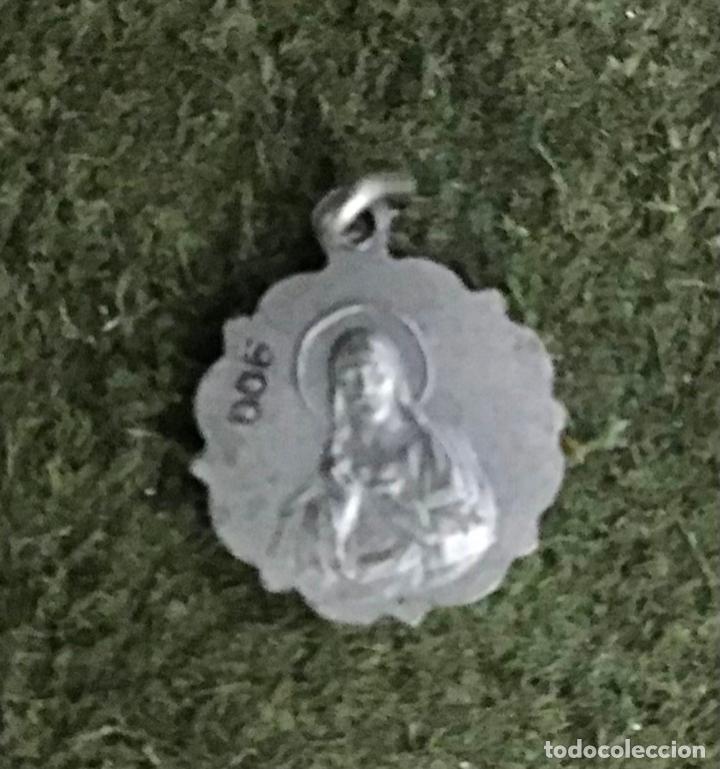 Antig&uuml;edades: MEDALLA PLATA Y ESMALTE - Foto 2