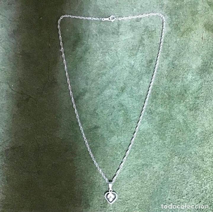 Antig&uuml;edades: COLGANTE DE PLATA CON PERLA - Foto 2