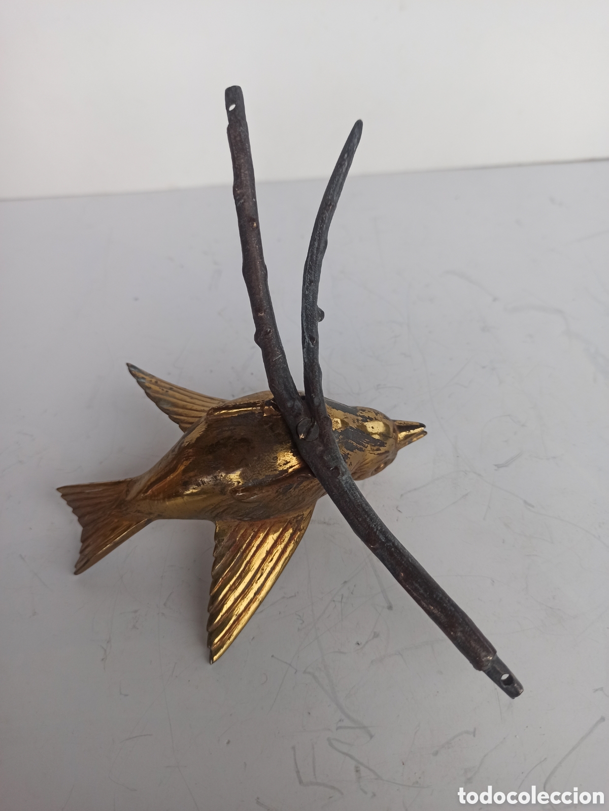 Antig&uuml;edades: P&aacute;jaro de bronce......................... - Foto 9