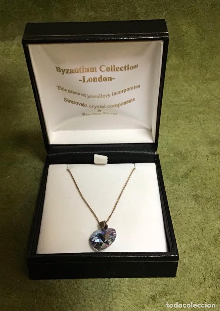 Antig&uuml;edades: COLGANTE SWAROVSKI y PLATA - Foto 2