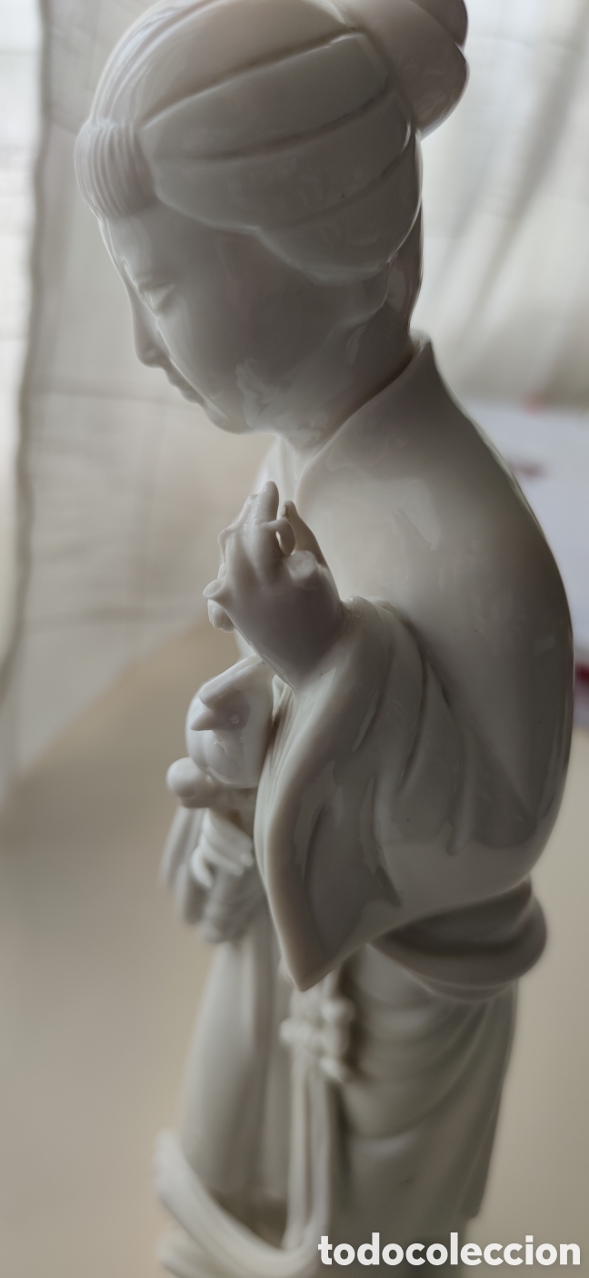 Antiguidades: FIGURA DE PORCELANA ORIENTAL