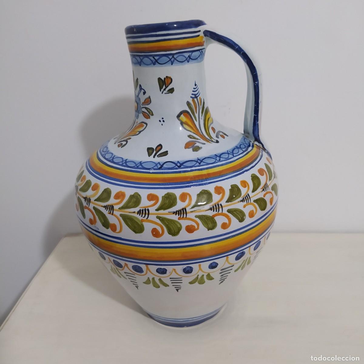 Antig&uuml;edades: C&aacute;ntaro de talavera - Foto 2