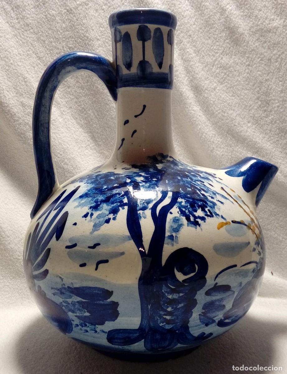 Antig&uuml;edades: Jarra estilo botijo, 28 cms de altura - Foto 2