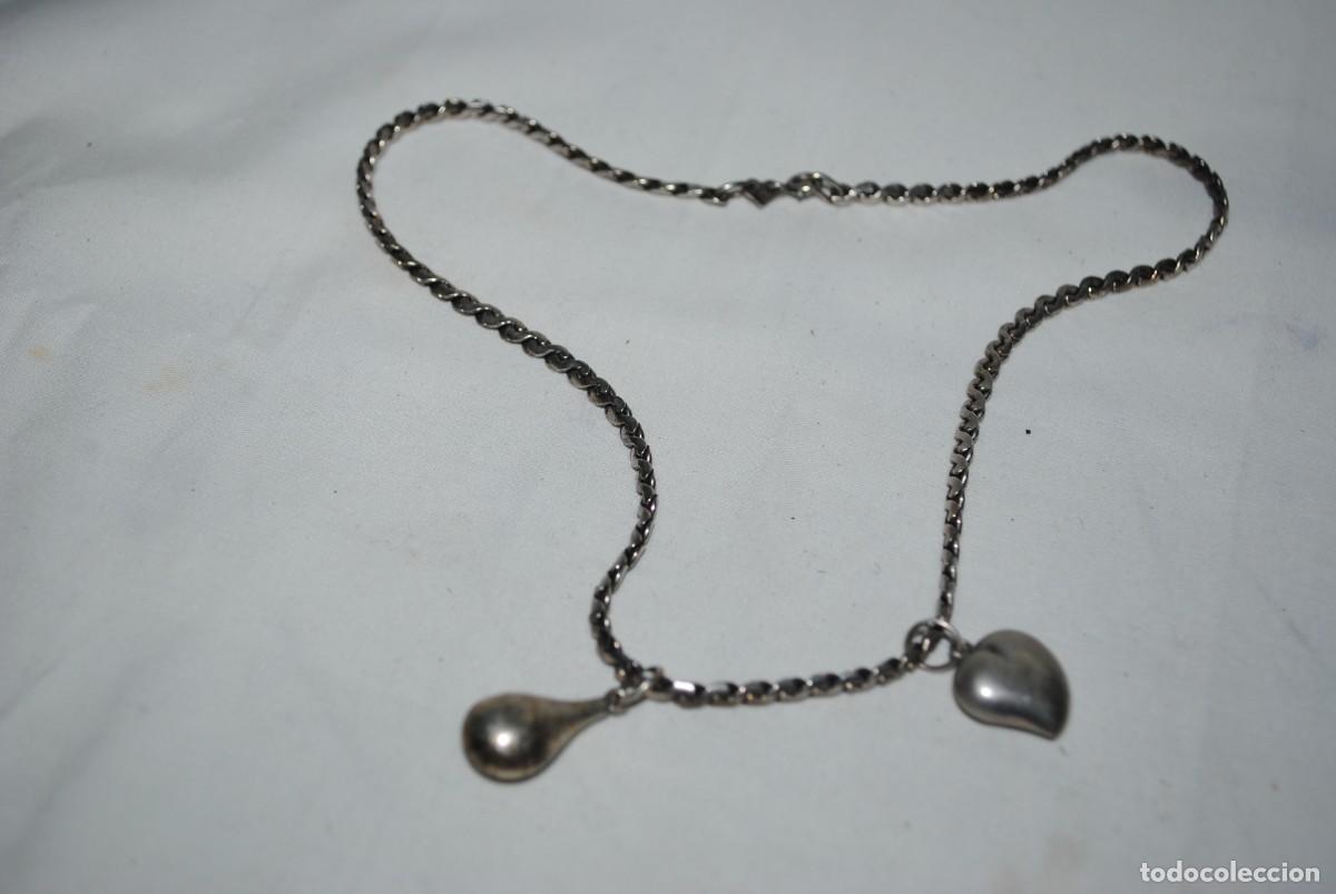 Antig&uuml;edades: CADENA Y COLGANTES DE PLATA . - Foto 1