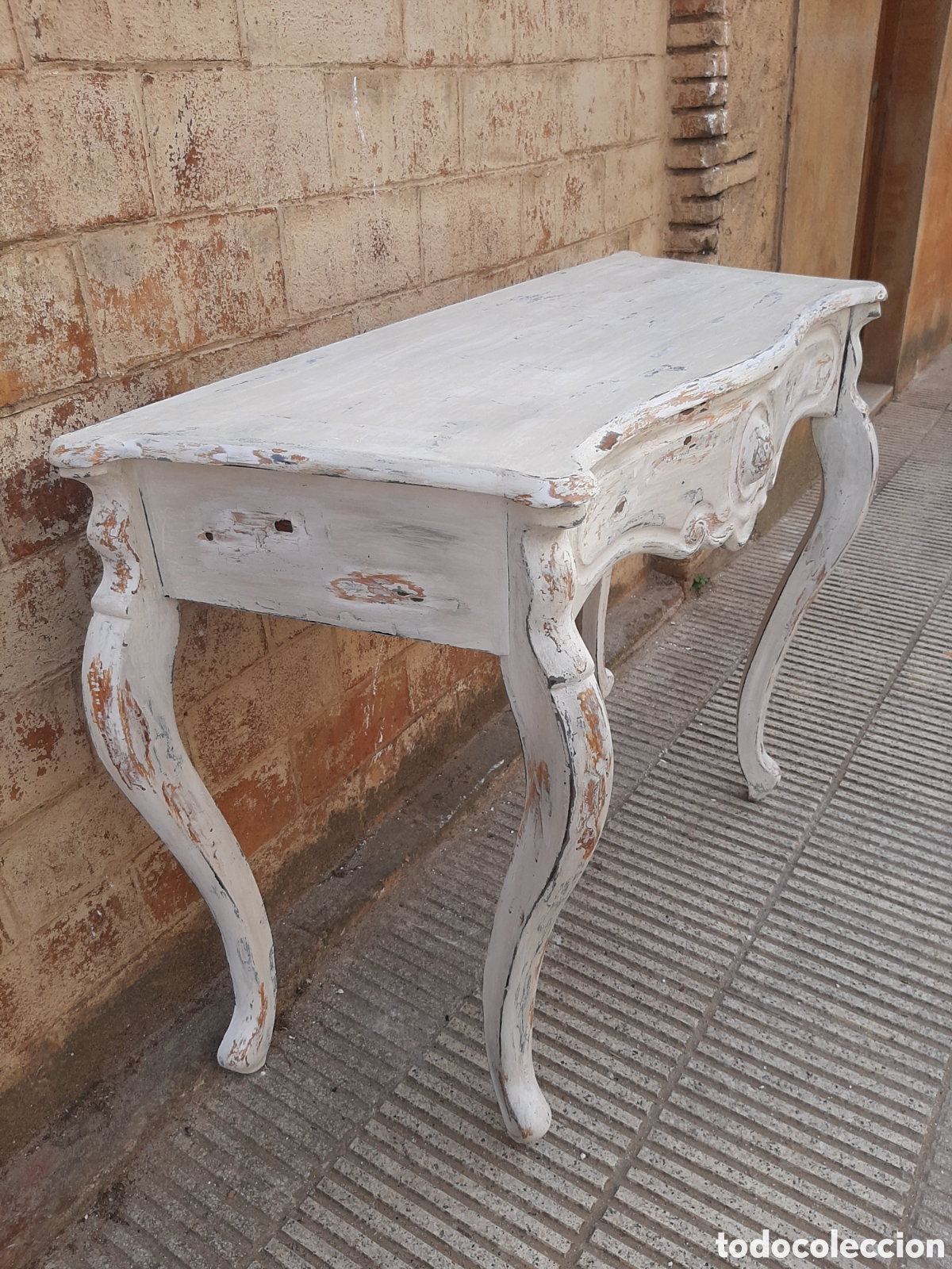 Antig&uuml;edades: Consola isabelina antigua - Foto 3