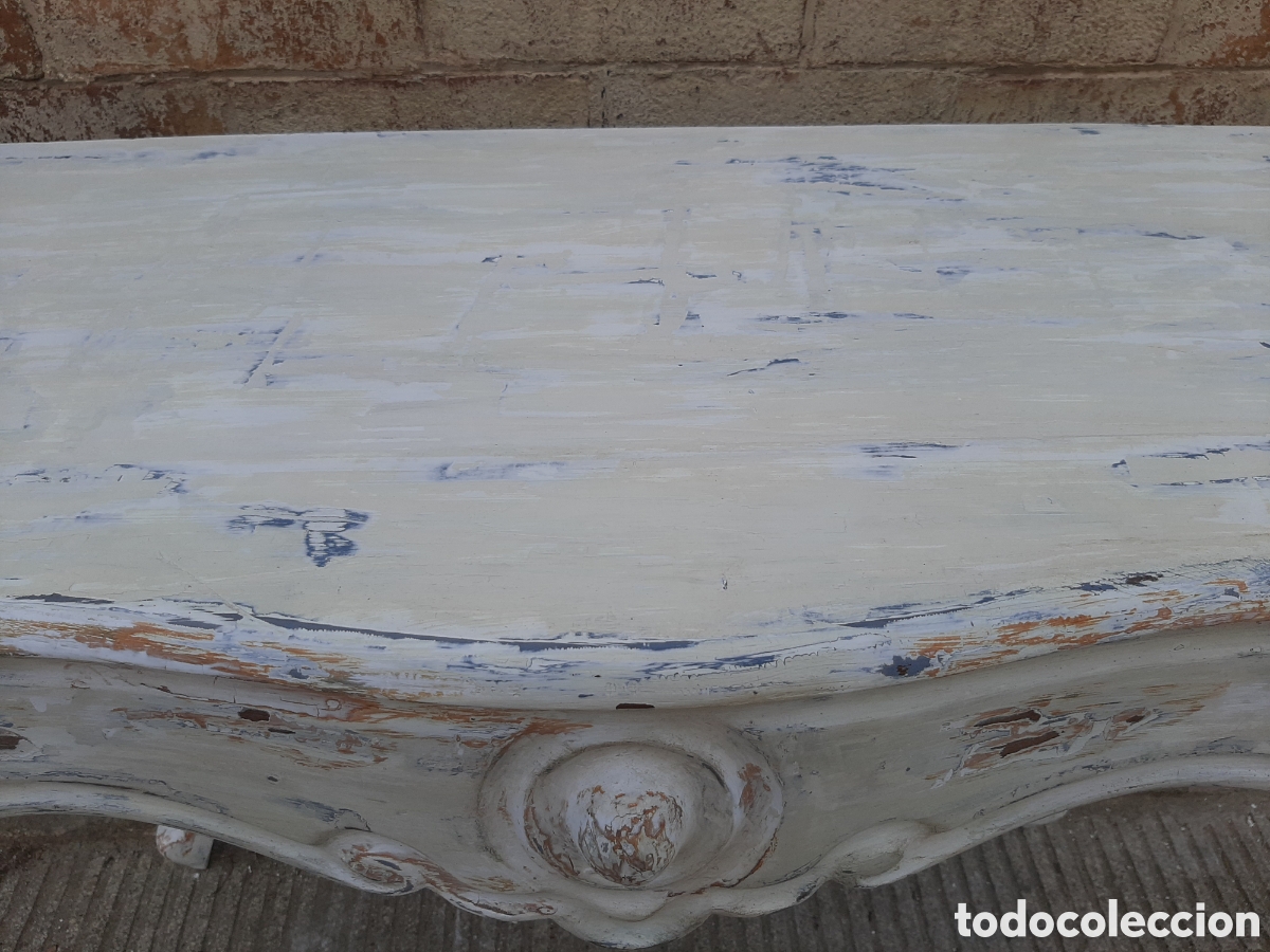 Antig&uuml;edades: Consola isabelina antigua - Foto 10