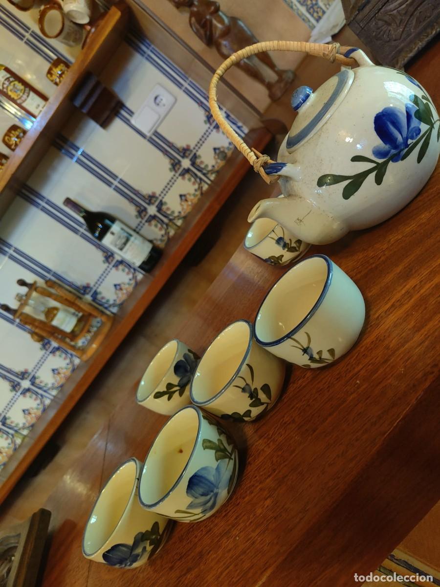 Antig&uuml;edades: Tetera con tazas - Foto 2