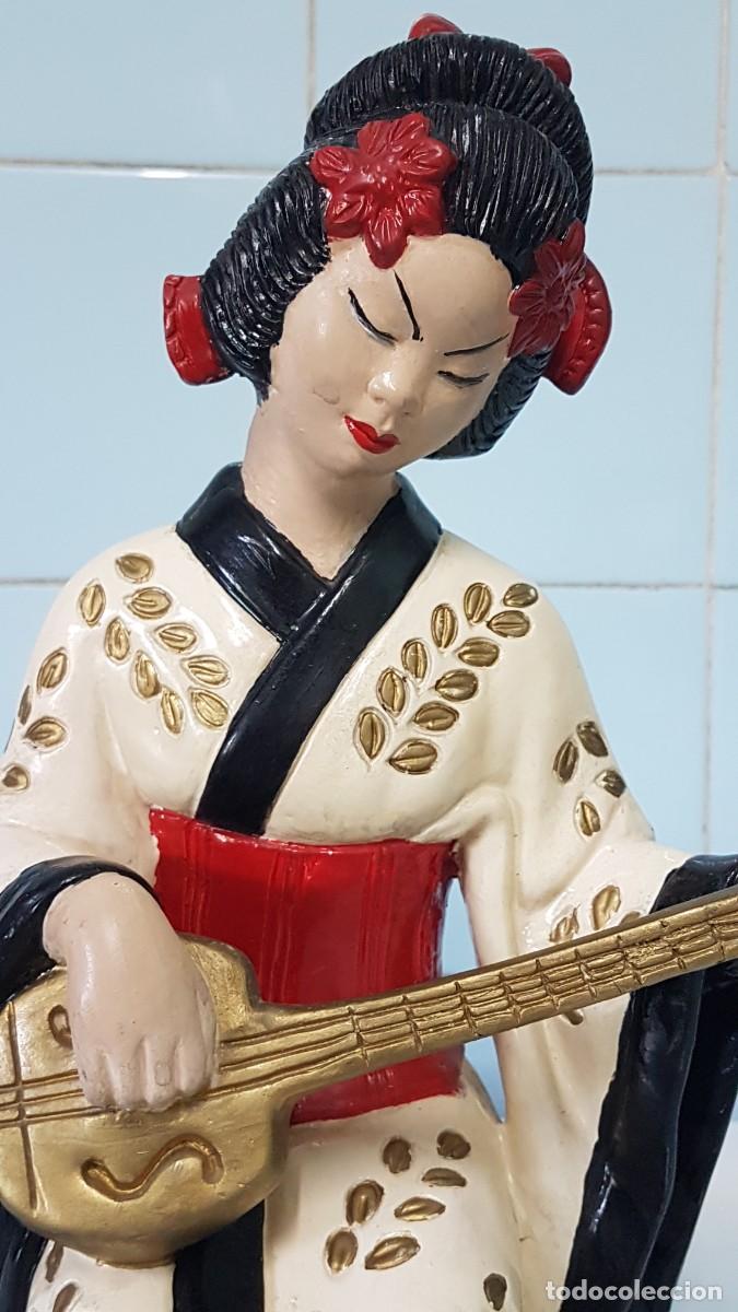 Antig&uuml;edades: FIGURA JAPONESA GEISHA - Foto 5