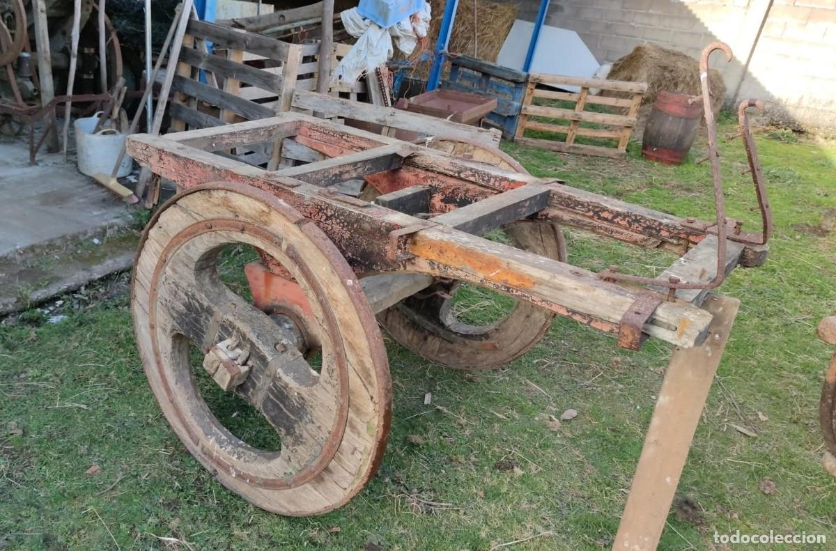 Antig&uuml;edades: Antiguo Carro de Madera - Foto 1